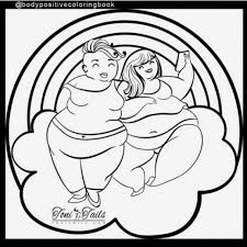 Set up a table outside and keep kids of all ages occupied with these spring pictures to color. Body Positive Coloring Pages Body Positivity Positivity Coloring Sheets