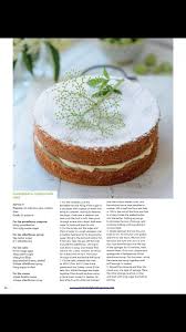 Gooseberry And Elderflower Cake No Bake Cake Sweet Treats Cake