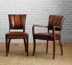 Elliot Leather Dining Chair Leather Dining Room Chairs Dining Chairs Wooden Kitchen Chairs