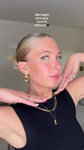 Slick Back Bun for Medium Length Hair