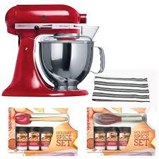 Check spelling or type a new query. Kitchenaid Ksm150 Artisan Tilt Head Stand Mixer 5 Qt In Empire Red Kamensteins Spatula Spice Set Cuisinart 3 Pk Kitchen Textiles Accessory Kit Buy Online In Bahamas At Bahamas Desertcart Com Productid 1882429