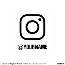 We have 63 free instagram vector logos, logo templates and icons. Custom Instagram Name Follow Me On Instagram Self Inking Stamp Zazzle Com In 2021 Self Inking Stamps Instagram Names Custom Self Inking Stamps