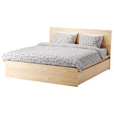 Malm High Bed Frame 4 Storage Boxes Queen Luroy Ikea Malm Bed Malm Bed Frame Ikea Malm Bed