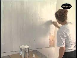 Grundierung & lack in einem. Matt Weiss Leinolfarbe Holzwerkstoff Innen Www Ottossonfarg Com Youtube