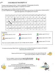 Addition et soustraction de fractions. Le Coloriage Magique De Mme S Une Prof De Maths Geniale Chez Mamigoz