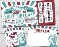 County Fair Invitation County Fair Birthday County Fair Etsy In 2021 Fair Invitation County Fair Birthday County Fair