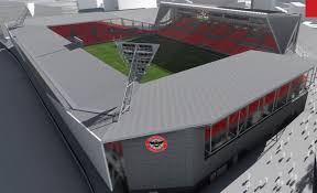 Brentford community stadium will be sited just north of kew bridge and is less than a mile from championship club brentford's current griffin park home. Brentford Fc Community Stadium Guide English Grounds Football Stadiums Co Uk