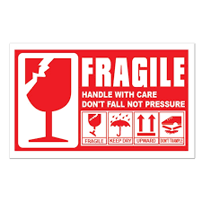 Membuat logo gratis, tidak perlu keahlian desain. 1000 Pcs Fragile Sticker Warning Label Poslaju Courier Urgent Sticker Mudah Pecah Shopee Malaysia