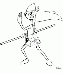 In our phineas and ferb coloring you with restless inventors find yourself in the middle of a bustling sea, rising to a high wave of only one board for surfing. Phineas And Ferb Coloring Pages