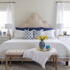 A simple way to ensure your bedroom design promotes a positive mood and feels like a place you can unwind in? Five Simple Bedroom Decorating Ideas For Spring Home Design Jennifer Maune