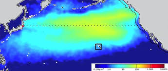 tracking fukushima radiation across the pacific earth