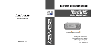 Iriver Ifp 899 User Guide By Alireza Rezayee Issuu