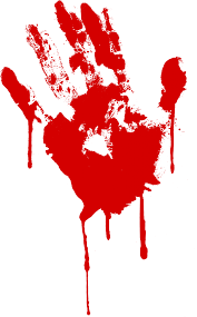 5 Red Bloody Handprint Png Transparent Onlygfx Com