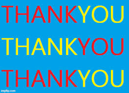 Don't everybody thank me at once. Thank You Gif