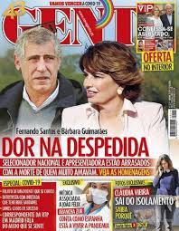 Médica veterinária de pequenos animais! Barbara Guimaraes Fernando Santos Nova Gente Magazine 09 April 2020 Cover Photo Portugal