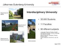 Information on the application process>in english (pdf file) application: Ppt Welcome At The Johannes Gutenberg University Mainz Powerpoint Presentation Id 1270289