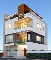 Build both 2d and 3d floor plans and realistic interior and exterior 3d renderings in just 2 hours with cedreo 3d home design software. Three Storey Elevation Home Design Inspiration 3 Storey House Design Bungalow House Design House Front Design