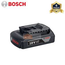 Bosch premium power delivers the most powerful energy supply for a wide range of energy consuming electrical components on today's vehicles, even at extreme temperatures. Bosch 18v 1 5ah Li Ion Battery 2607336803 Homy Malaysia