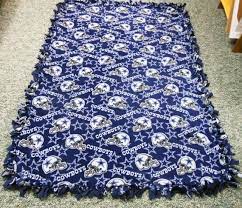 Nfl Dallas Cowboys Fleece Blanket No Sew Fleece Blanket Large Etsy No Sew Fleece Blanket Sewing Fleece Dallas Cowboys Blanket