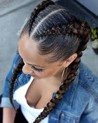 And the beauty it reflects is just unimaginable. 25 Really Beautiful French Braids Hairstyle Ideas Thrivenaija Two Braid Hairstyles French Braid Hairstyles Braids With Extensions