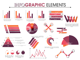 creative colorful business infographic elements including