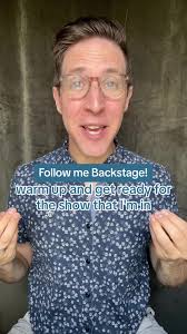 Follow Me Backstage! Lets warm up for thr show! #voiceteacher #vocalco...