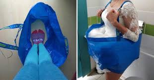 Bookmark This Ikea Bag Hack For When Someone Needs To Wee In A Wedding Dress Prostoe Svadebnoe Plate