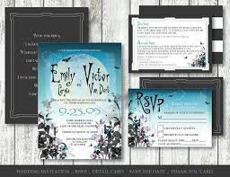 Corpse Bride Moonlight Flowers Theme Printable Wedding Invitation Tim Burton Wedding Save The Date Enchanted Theme Fantasy Theme Printable Wedding Invitations Brides Invitations Corpse Bride Wedding