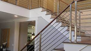 5/8 x 8' hollow round bar for horizontal contemporary modern stair railing. Olympus Horizontal Bar An Industry First Free Estimate