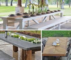 For instance, an accent table between two outdoor lounge chairs offers quick storage for books, sunglasses and sunscreen. 25 Brilliant Diy Outdoor Dining Table Ideas And Projects With Plans