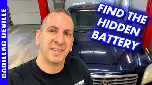 The battery is being drained even though the car is turned off. 00 05 Cadillac Deville Battery Location And How To Test Battery Youtube