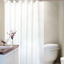 Polyester shower curtains and nylon shower curtains. Mildew Resistant Anti Bacterial Peva Shower Curtain Liner Eco Friendly Pvc Free 72 Inch By 80 Inch White Shower Curtains Hooks Liners Home Smileforallsociety Org