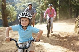 Going for a bike ride for Kids With ADHD | https://bloomingearlyyears.com/