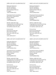 Salahkah aku mencintaimu memilikimu menyayangimu. Lirik Lagu Kata Majmuk Mantap