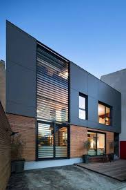 Facade Avec Plaques Bois Baies Vitrees Bardage Exterieur Maison Maison Design Facade Maison