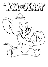 Tom and jerry for colouring. Tom And Jerry Coloring Page 2