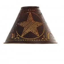 Maybe you would like to learn more about one of these? Punched Tin Lamp Shades Country Style Farmhouse Lamp Shades
