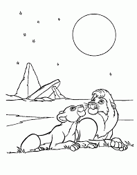 See the category to find more printable coloring sheets. Kovu And Kiara Under The Stars Coloring Page Kids Coloring Page Coloring Home