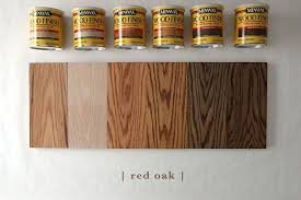 How 6 Different Stains Look On 5 Popular Types Of Wood Staining Wood Wood Floor Stain Colors Floor Stain Colors