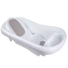 The First Years Sure Comfort Deluxe Newborn To Toddler Tub With Sling White In 2021 Baby Tub Newborn Bath Toddler Bath