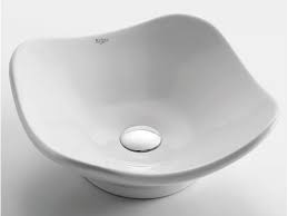 elavo modern art vessel white porcelain