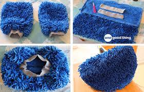 Make Your Own Steam Mop Cleaning Pad Out Of A Car Wash Mitt!