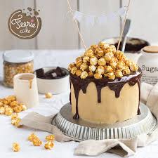 Layer Cake Chocolat Caramel Pop Corn Feerie Cake Blog Idee Gateau Recette De Gateau D Anniversaire Recette Gateau