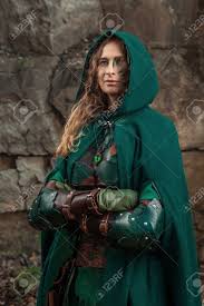 A tutorial for how to dye leather armour in tu14 for minecraft xbox 360 and minecraft ps3 important links: Portrait Of Elf Woman In Green Leather Armor On The Rocks Background Stock Photo Picture And Royalty Free Image Image 63214497