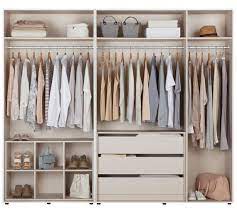 A wardrobe design should satisfy on counts of aesthetics and functionality. Buy Habitat Atlas Double Internal 3 Drw Chest Of Drws Cream Wardrobe Fittings Argos Wardrobe Interior Design Wardrobe Design Bedroom Closet Designs