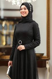 Semra Aydın Lina Abiye Siyah