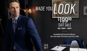Shop for men's suits on sale at men's wearhouse. 199 99 Suit Sale At Men S Wearhouse Edealo