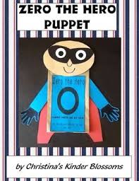 Zero The Hero Puppet Zero The Hero Hero Crafts Teaching Crafts