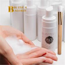 Keep them bacteria and dust free with mv beauty lab's lash extension cleanser. Sticker Logo 50ml Foam Lash Cleanser Shampoo For Eyelashes Extensions Wholesale Factory Clean Eyes No Irritation Foam Cleanser False Eyelashes Aliexpress