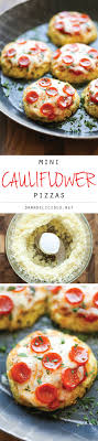 mini cauliflower pizzas recipe food cooking recipes recipes